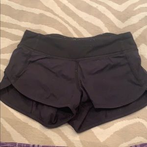 Kids Ivivva black athletic shorts